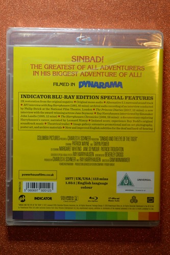 New & Sealed UK Editions The Sinbad Trilogy Blu-ray All 3 Films Restored in 2019 - Picture 12 of 12