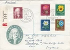 Switzerland 1958 Pro Juventute Registered FDC Bern Cancel written VGC