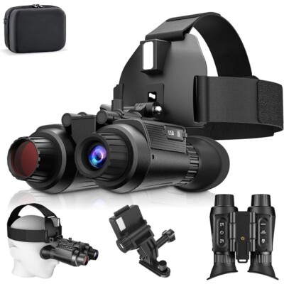 NV8310 Naked-eye 3D Head-mounted Binocular Device Dual 1.4'' 390x390 TFT Screen