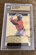 2019 LEAF METAL 1/1 KRISTIAN ROBINSON PRISMATIC PROOF REFRACTOR SUPERFRACTOR?