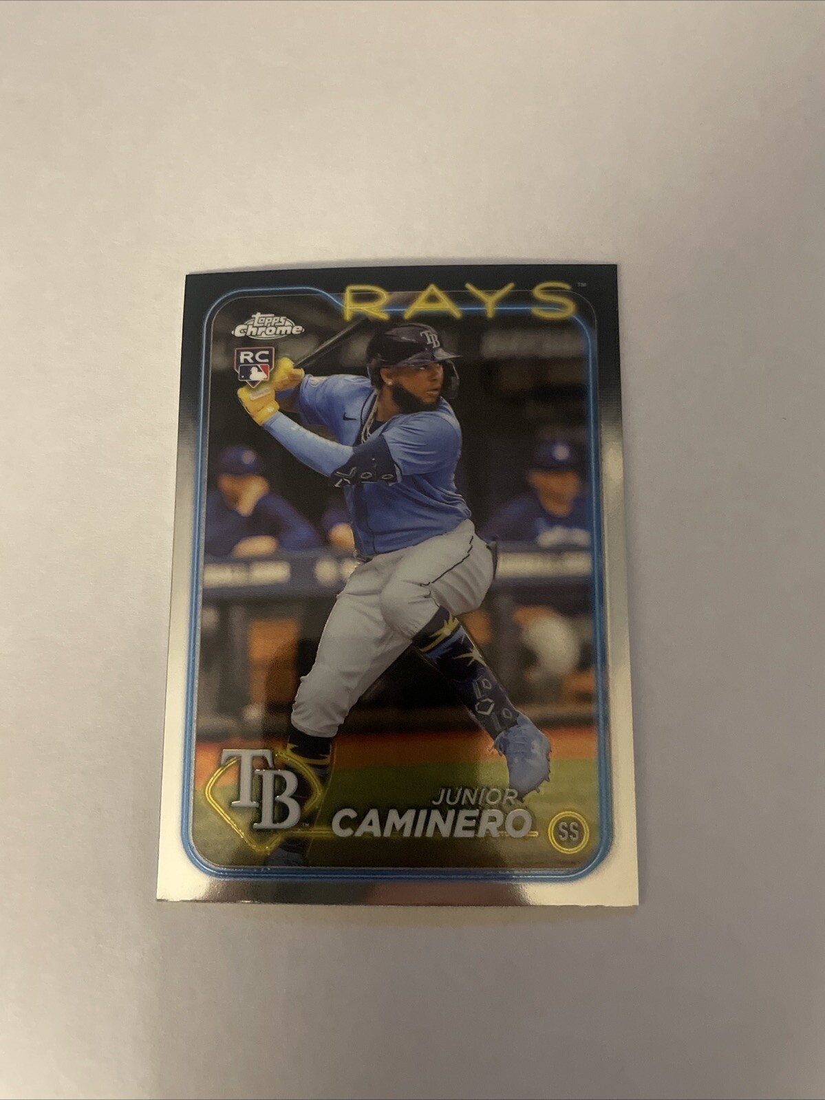 2024 Topps Chrome - #213 Junior Caminero (RC)