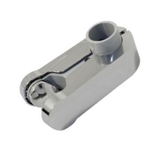 Aqualisa 25.4mm Pinch Grip Shower Head Holder, Chrome