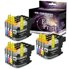 12PACK LC 107 LC 105 Ink Cartridge LC107 LC105 for MFC-J475DW Printer