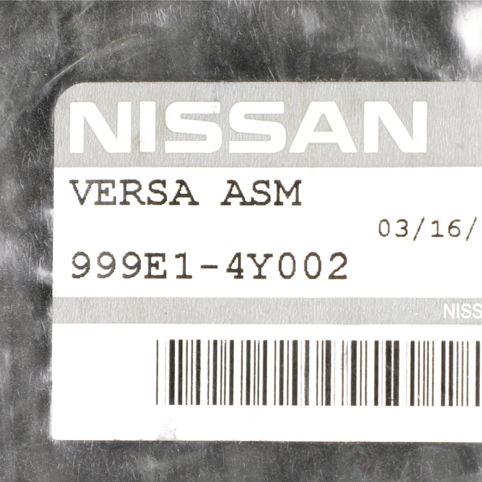 Alfombrillas de goma para todo tipo de clima Nissan Versa NOTE 2012-2014 OEM GENUINAS Foto 3 de 3