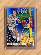John Stockton 2019-20 Optic Express Lane BLUE /85 🔥 RARE