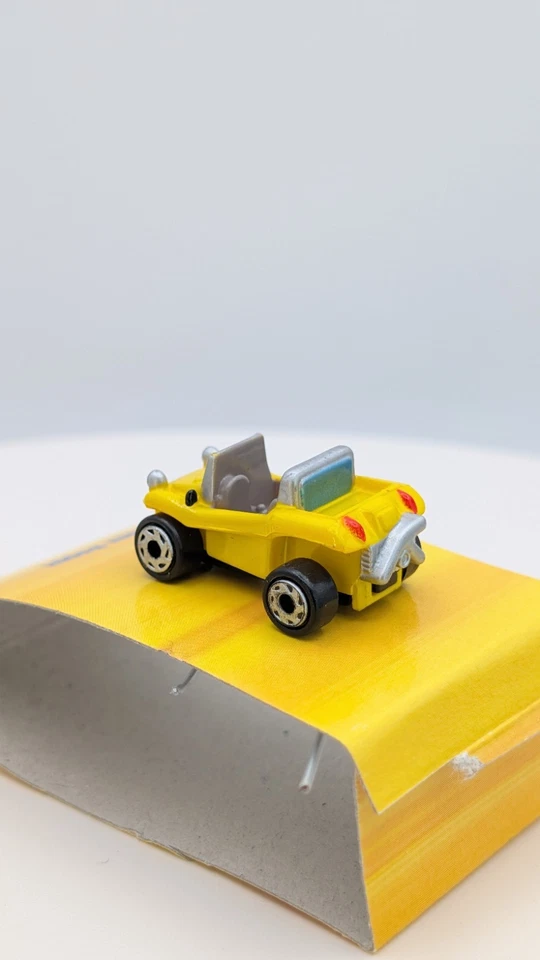 Micro Machines Yellow VW Manx Buggy Target Custom Car Shop Collector Set - Image 3 of 4