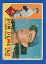 1960 Topps Don Demeter #234***Free shipping***