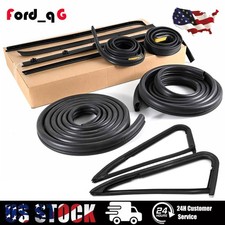 Complete Door Window Weatherstrip Seals Set Kit For 1982-1991 Chevy Gmc C10 K10