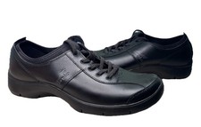 Dansko Elise Walking Shoes Sneakers Womens 41 EU 10.5-11US Black Leather Lace Up