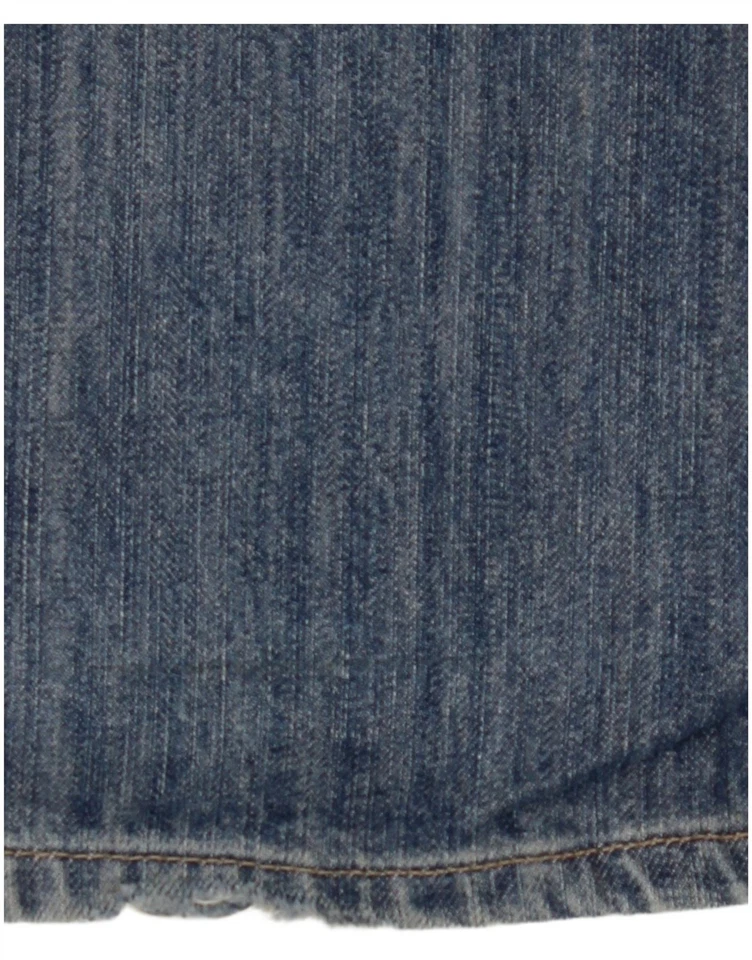 Pantalones de mezclilla rectos ENERGIE para mujer W32 L34 azul algodón BY01 Foto 3 de 4