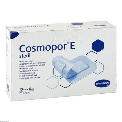 2x COSMOPOR E steril Wundverband 6x10 cm 25 ST