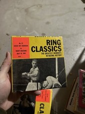 Ring Classics No. 37 Super 8mm Film Sugar Ray Robinson Vs. Rocky Graziano Sealed
