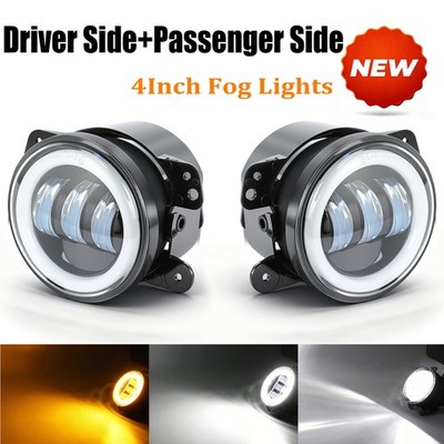 For Chrysler 300C 2005-2010 300 2005-2006 SRT8 Front Bumper Fog Light Lamp Pair+