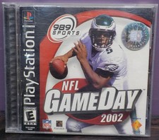 NFL GameDay 2002 - Playstation PS1 Cleaned & Tested CiB