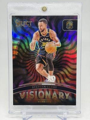 ステフィンカリー COLLECT+SELECT NBA curry ウォリアーズ STEPHEN CURRY 2024-25 Panini Select VISIONARY #6 NBA Warriors CASE