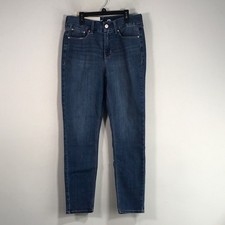 Seven7 Tummyless Skinny Jean, Women's Size 8 - Hilo Blue