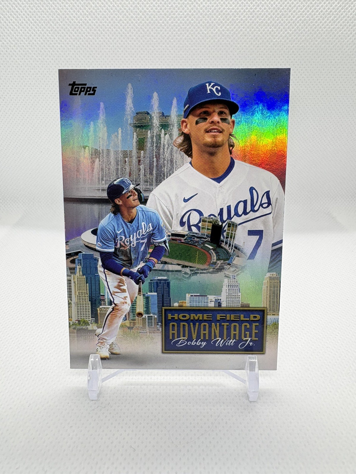 Bobby Witt Jr. 2024 Topps #HFA-10 Home Field Advantage /(SSP