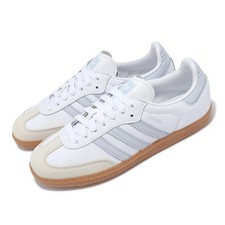 Adidas Samba OG White Halo Blue Gum Women's IE0877 New
