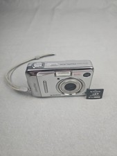 Fujifilm Digital Camera FinePix A500 5.1MP Silver Tested WITH XD CARD
