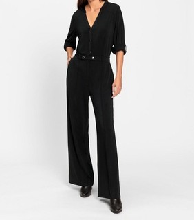 Mode von Heine Damen Overall Jumpsuit Einteiler Jersey schwarz Gr. 38 NEU