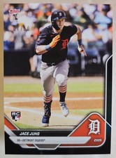 2025 Topps Now Road to Opening Day Tigers Jace Jung #OD-74 Black Foil /10