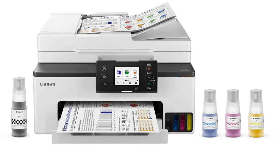 NEW - Canon MAXIFY GX4020 Ink Tank All-in-One Printer, mint condition - Image 2 of 3