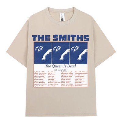The Smiths The Queen Is Dead T Shirt Y2K Band Tee Mens Unisex Graphic Top