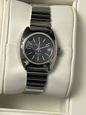 Eterna-Matic KonTiki 20 Ladies Watch/Damenuhr Automatic Serviced TOP! Sapphire!