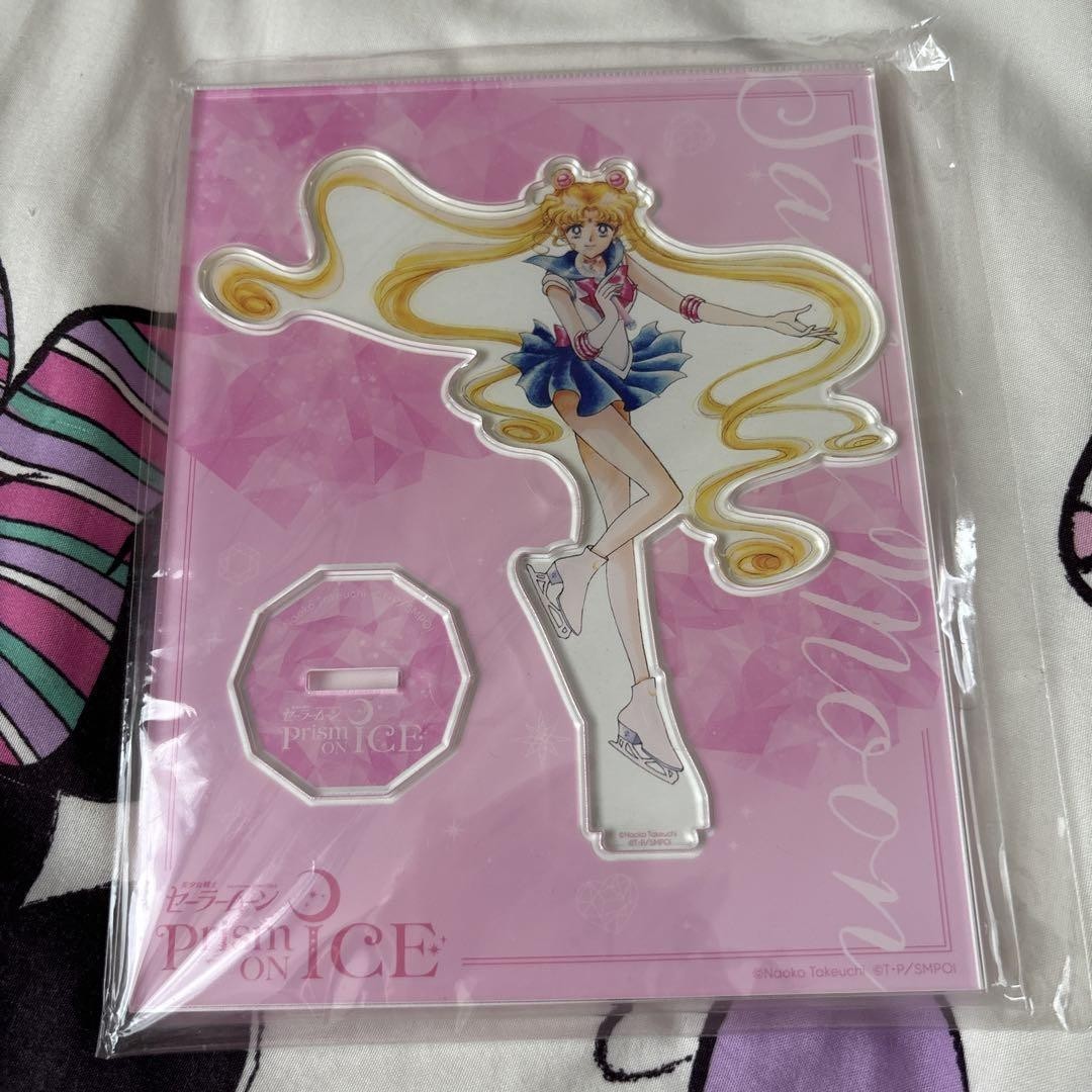 Prisma Sailor Moon sobre hielo soporte acrílico dibujo original