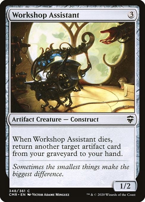 Workshop Assistant Foil Commander Legends 348 NM MTG