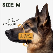 Adjustable Dog Muzzle for Biting  Barking
