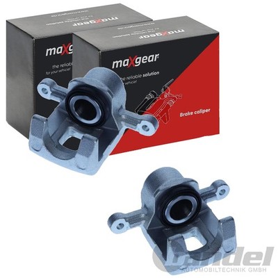 2X MAXGEAR BREMSSATTEL HINTEN PASSEND FÜR HYUNDAI HIGHWAY SANTA TRAJET