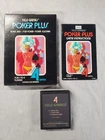 Poker Plus Atari 2600 Sears Tele-Games 1979 Complete In Box CIB Tested (B017)