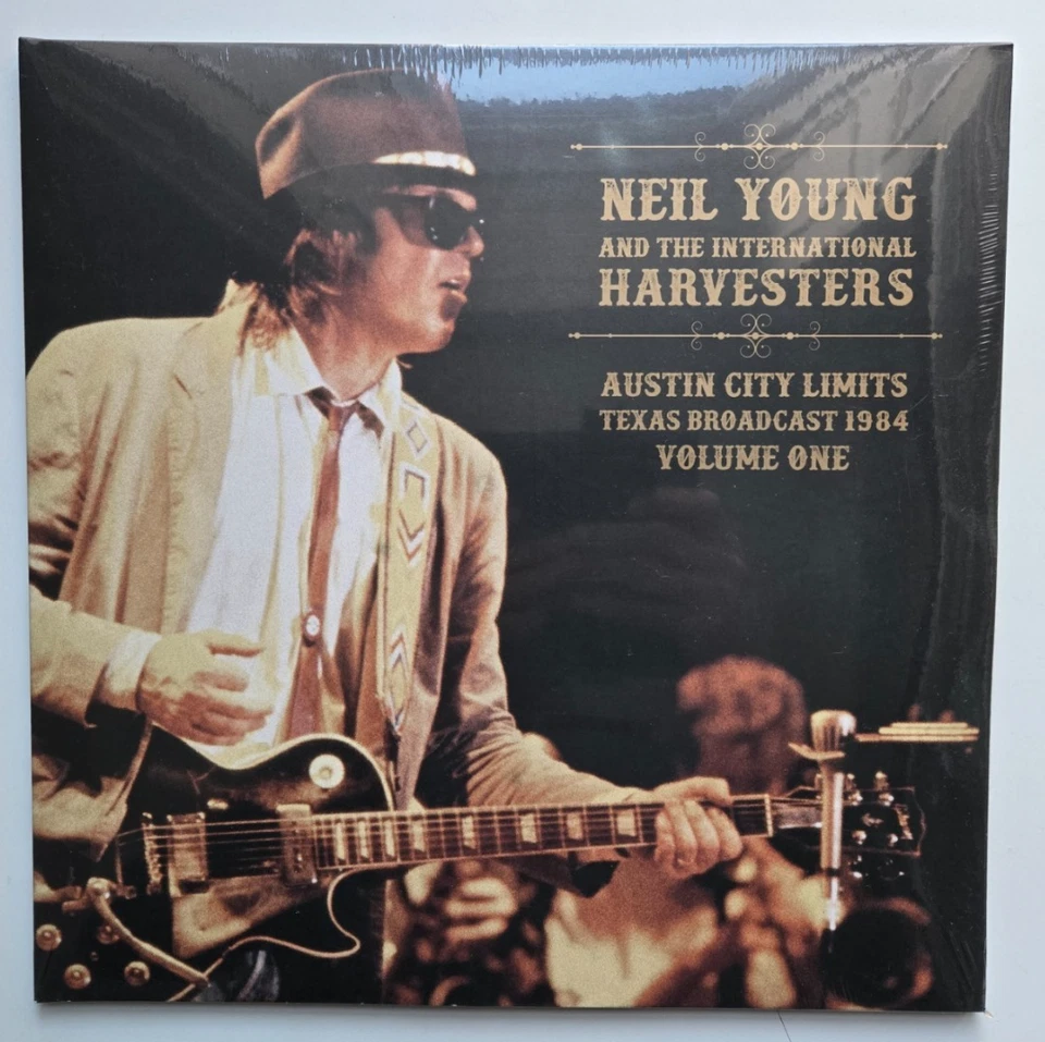 Neil Young - Austin City Limits 1984 Vol 1 & 2 - 2 x Double Vinyl 4 x LP Set NEW - Image 2 of 4