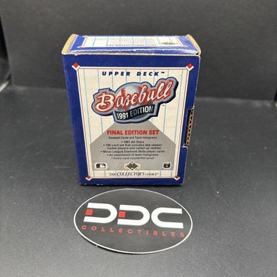 1991 Upper Deck Baseball Final Edition Set 1-100 plus Team Holograms