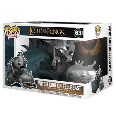 Herr der Ringe POP! Rides Vinyl Figur Hexenkönig & Fellbeast 15 cm
