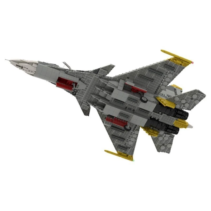 Hot Sale Sukhoi SU-37 TERMINATOR 1664 Pieces Building Toys Set MOC Build - Image 3 of 4