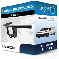 für Citroen Jumpy 01.2007-03.2016 Towcar AnhäNgerkupplung Starr AHK