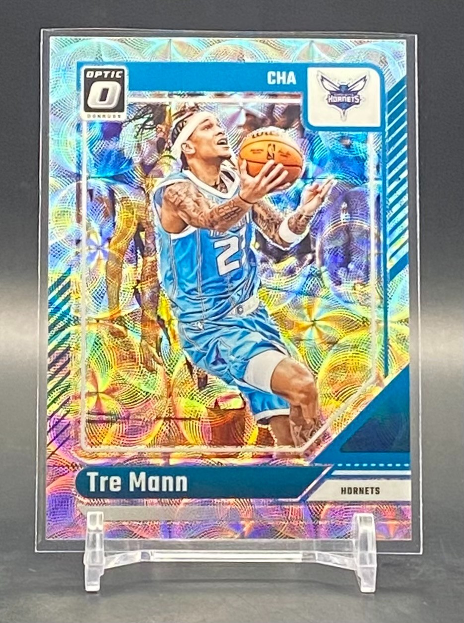 Tre Mann 2024-25 Panini Donruss Optic Premium Box Set #/249 Hornets #30