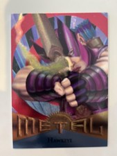 1995 Metal Marvel Hawkeye 22 WNS
