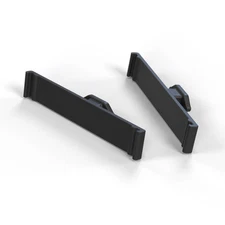 Audi RS4 S4 B7 Frameless License Plate Holders Set Black