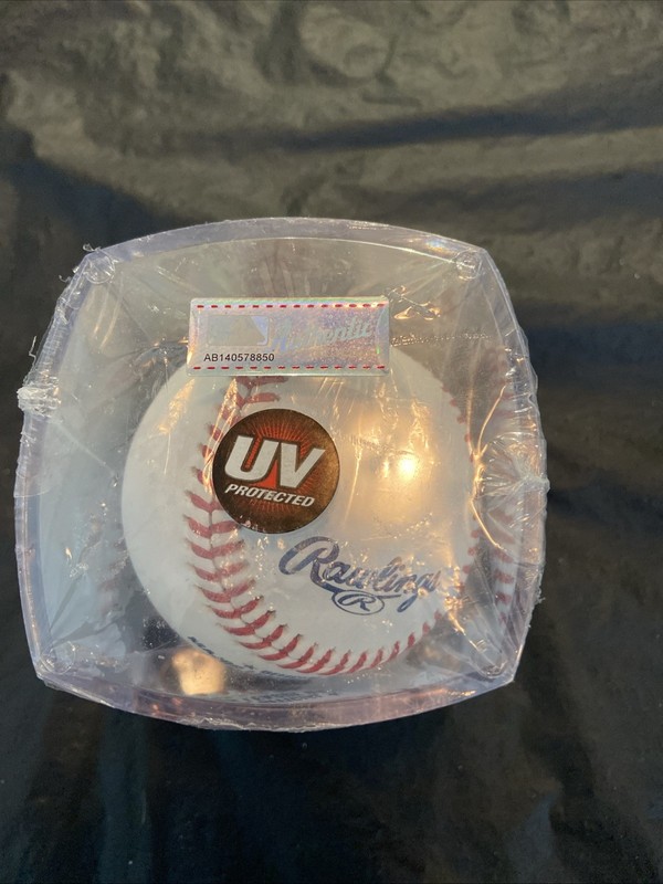 Rawlings Official Robert Manfred Jr Baseball In Display Case Sealed
