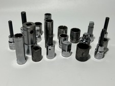 Mixed Socket Lot 20pc SNAP-ON, PROTO Vintage USA Mixed Socket Lot 20pc SNAP-ON, PROTO Vintage USA