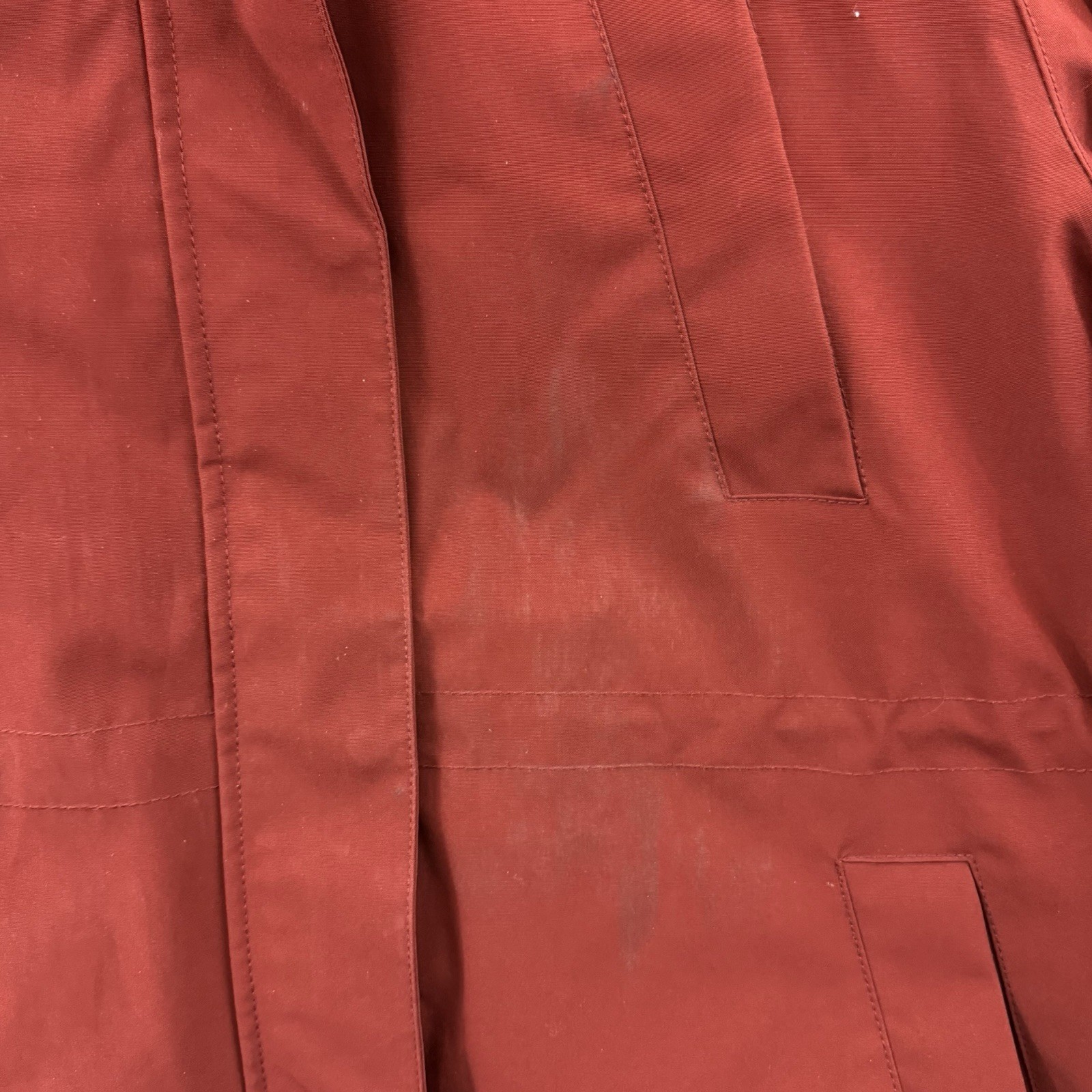 Pendleton Jacket Womens Medium Red Raincoat Water… - image 6