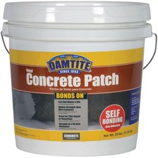 Damtite BondsOn 25 Lb. Gray Ready-to-Use Vinyl Concrete Patch 04025 DAMTITE