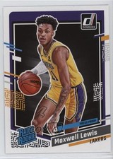 2023-24 Panini Donruss Rated Rookie Silver Press Proof Maxwell Lewis #235 0b3