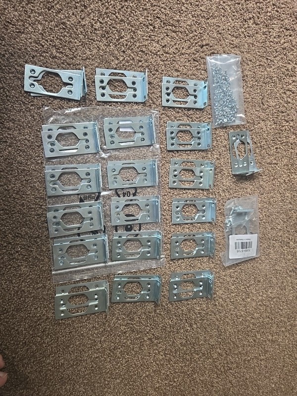 HP HPE Rack Ears Rack Mount Procurve Lot Of 20 Sets! Read