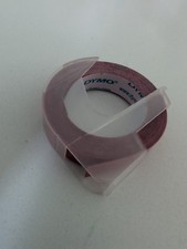 Dymo 520102 Tape Red Labels Roll: Continuous Shiny Original Authentic