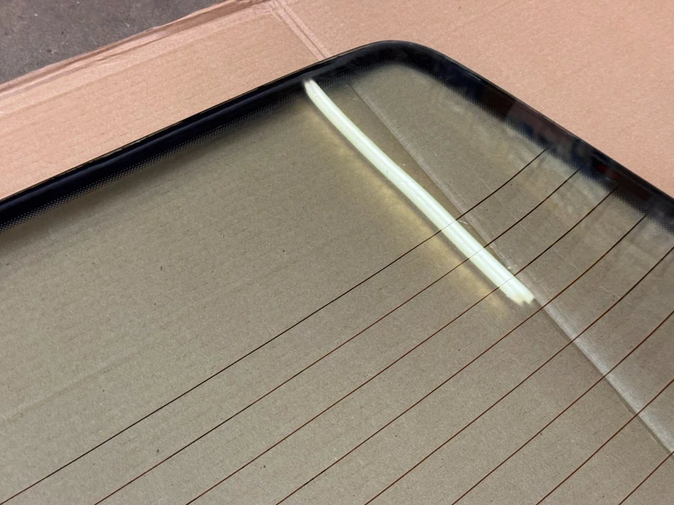 87-93 Ford Mustang janela traseira hatchback vidro com DEFROST OE Carlite Hatch GT LX - Imagem 4 de 4