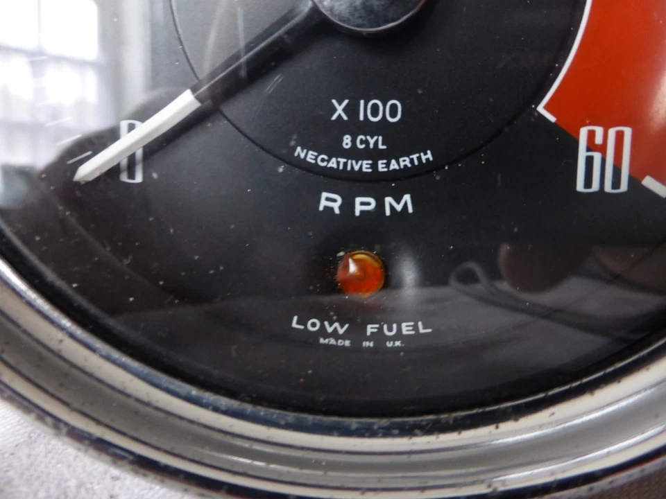 Drehzahlmesser für 8-Zyl. - 60er/70er, u.a. Jensen CV8, Interceptor, FF - Bild 2 von 4